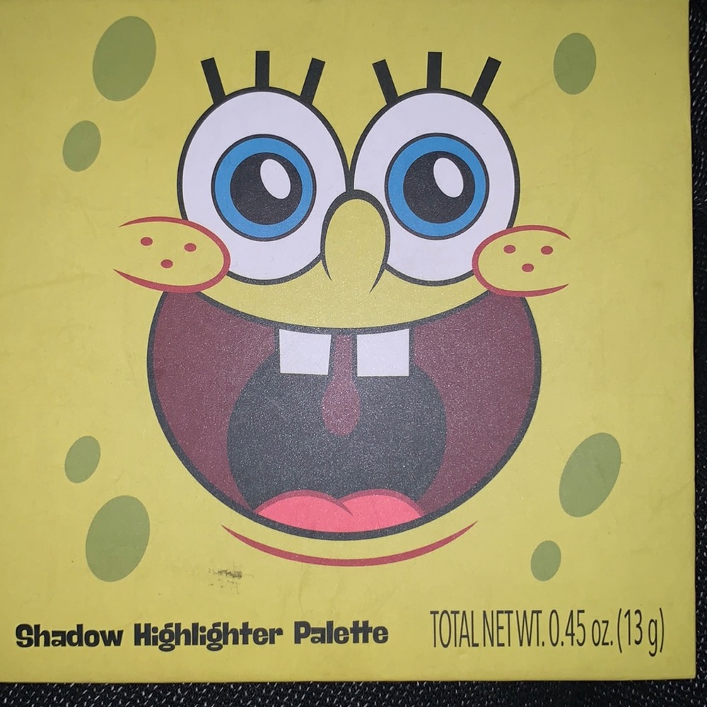SpongeBob makeup pallette